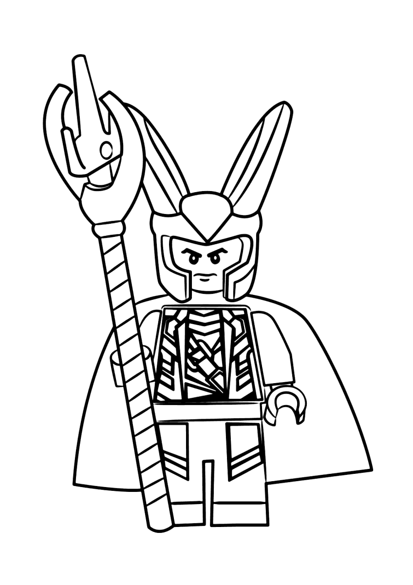 Colorindo o Charme de Loki em LEGO