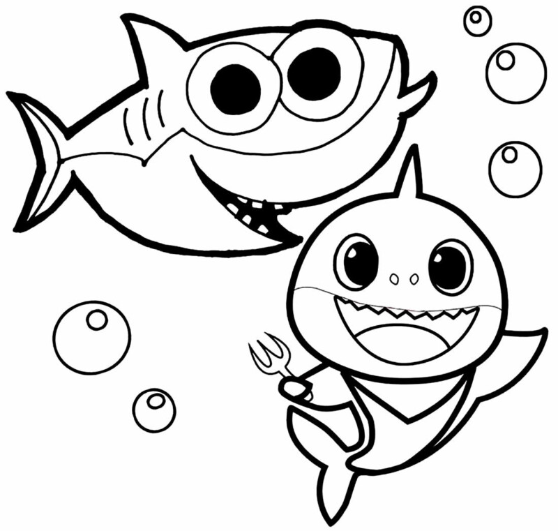 Colorindo com Baby Shark e Amigo
