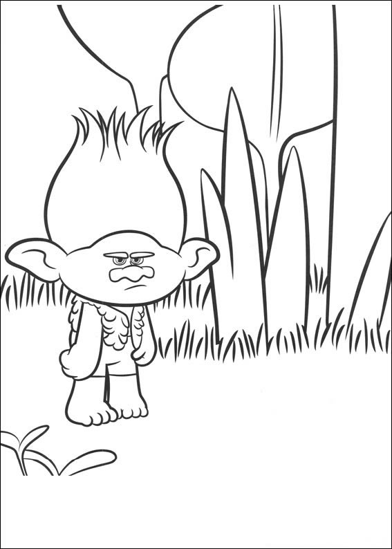 Colorindo com Branch, o Troll