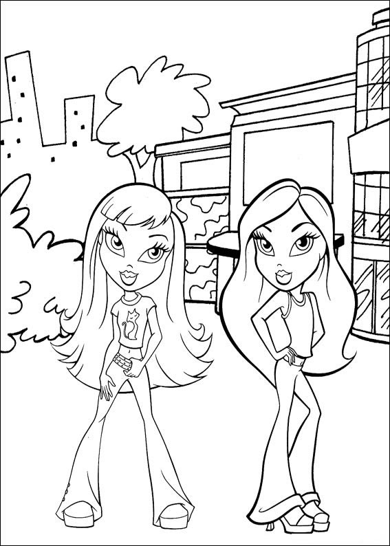 Colorindo com Estilo: As Icônicas Bratz