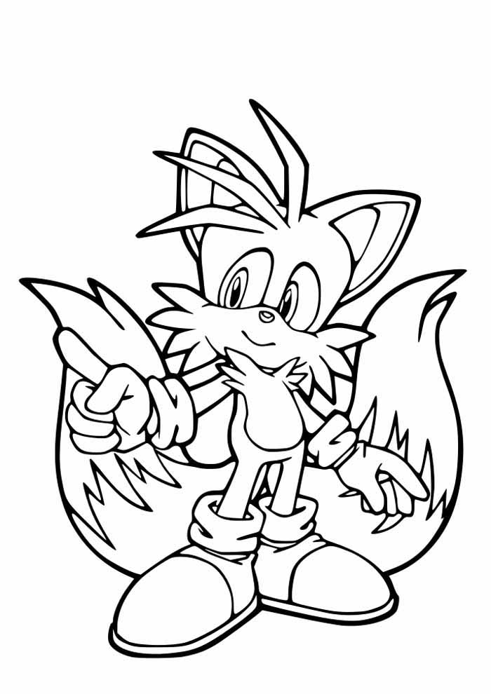 Colorindo com Tails: A Aventura do Amigo de Sonic