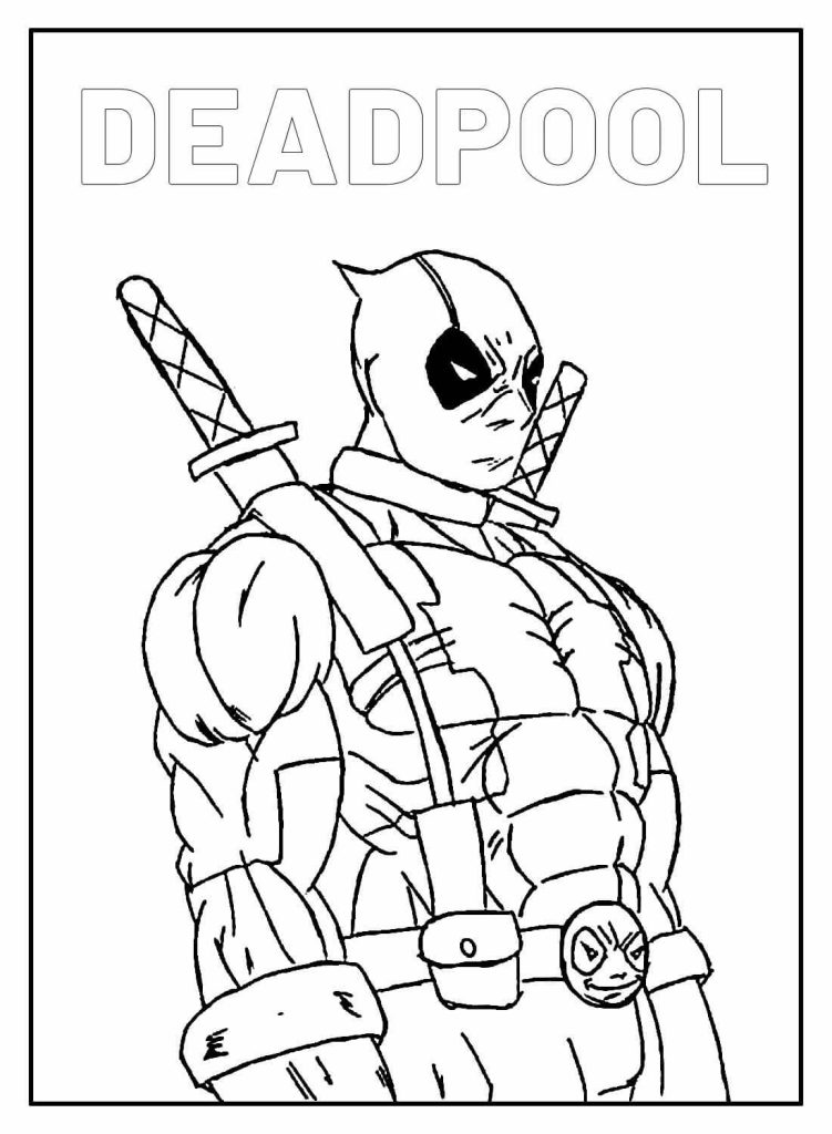 Colorindo Deadpool: Aventura e Sátira