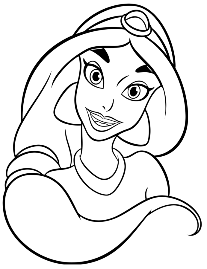 Colorindo o Encanto de Jasmine