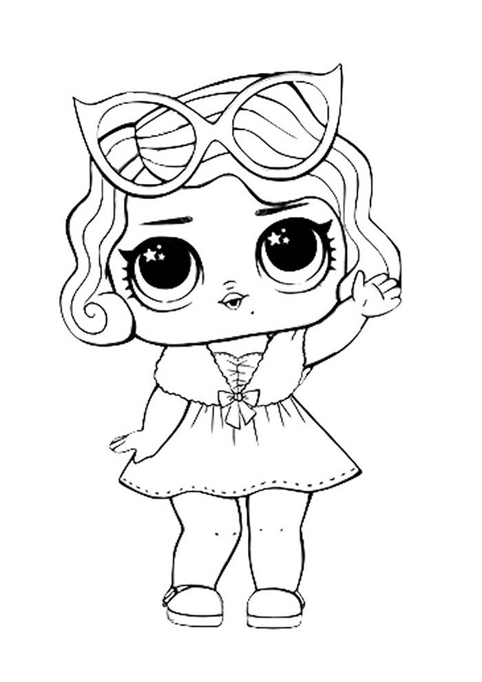 Colorindo o Estilo Glamouroso das LOL Surprise