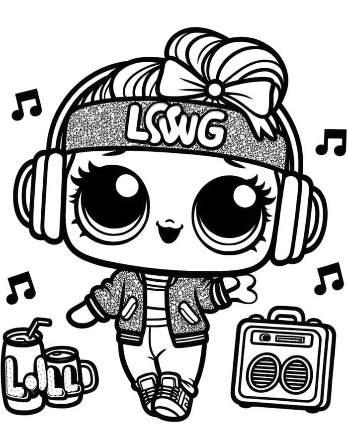 Colorindo a Festa Musical da LOL Surprise