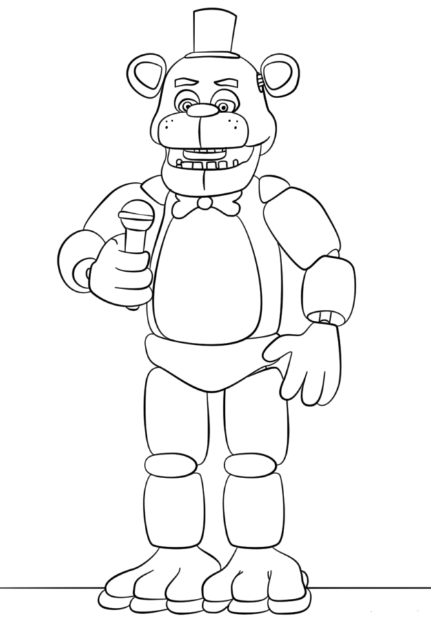 Colorindo Freddy Fazbear: A Estrela de FNAF