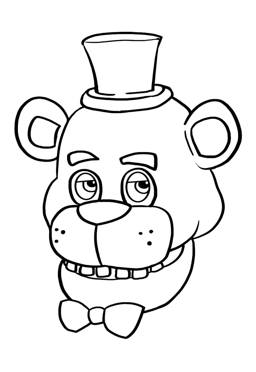 Colorindo Freddy Fazbear
