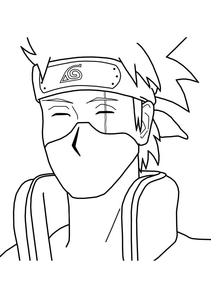 Colorindo Kakashi: O Mestre Ninja de Konoha