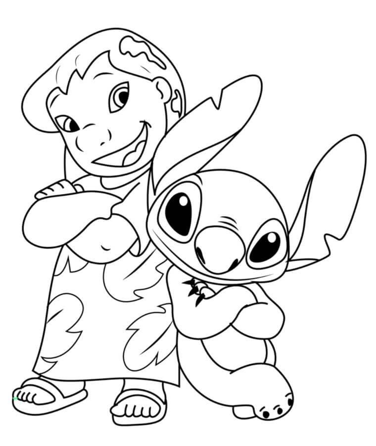 Colorindo Lilo e Stitch: Uma Aventura Havaiana