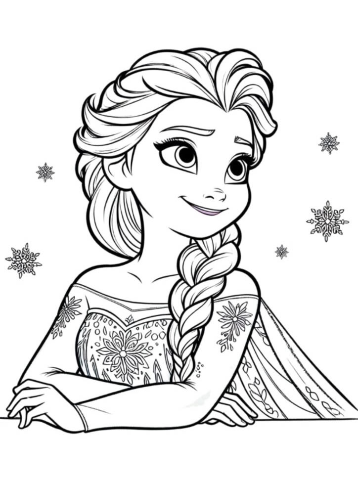 Colorindo a Magia de Frozen