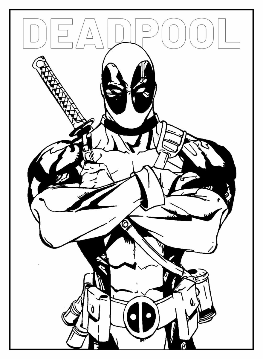 Colorindo o Mercenário: Deadpool em Ação