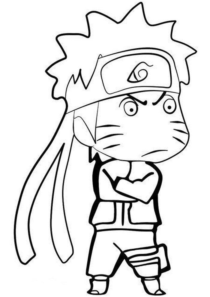 Colorindo Naruto em Sua Expressão Icônica