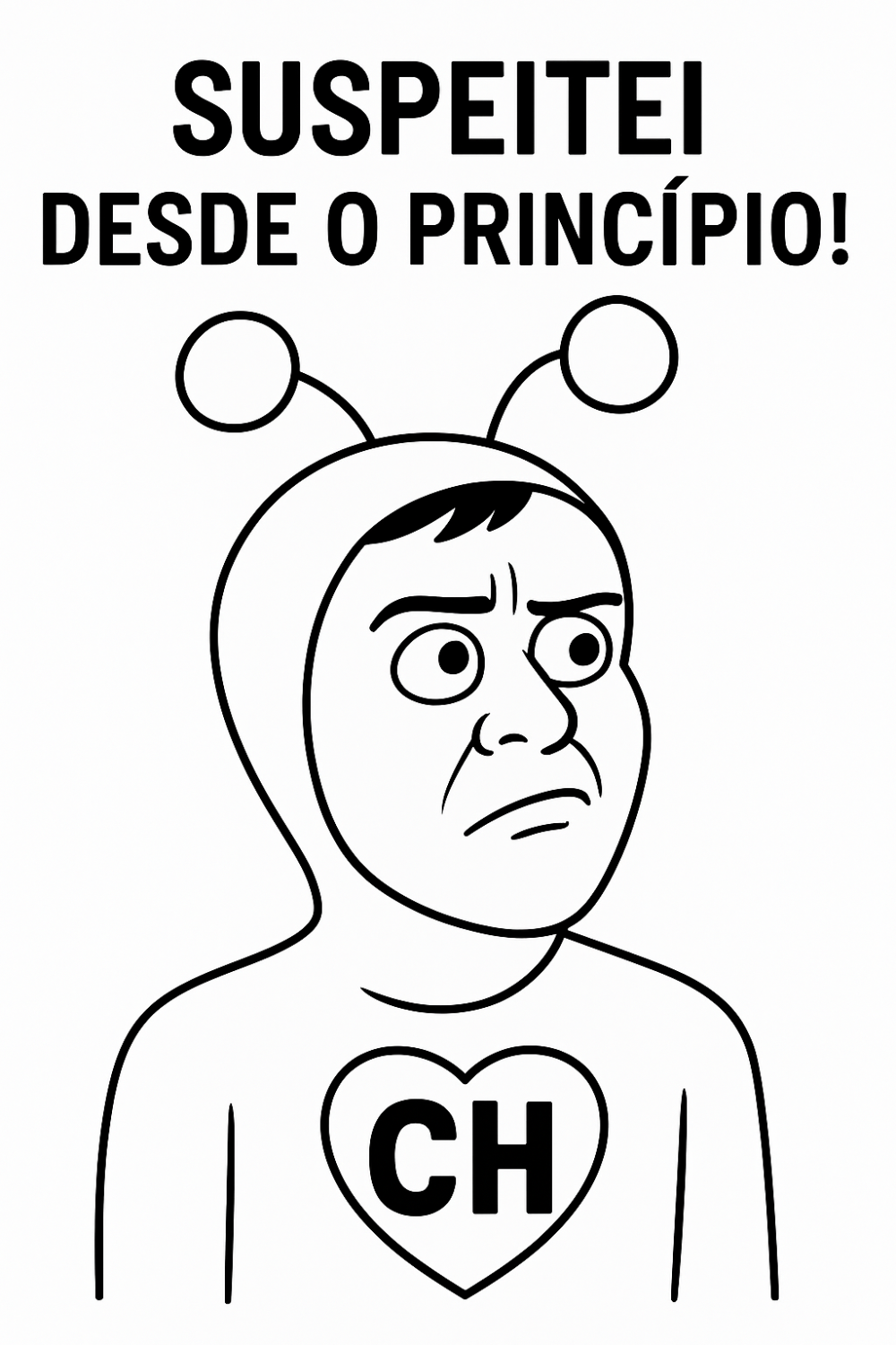 Colorindo o Chapolin: Suspeitei Desde o Princípio!
