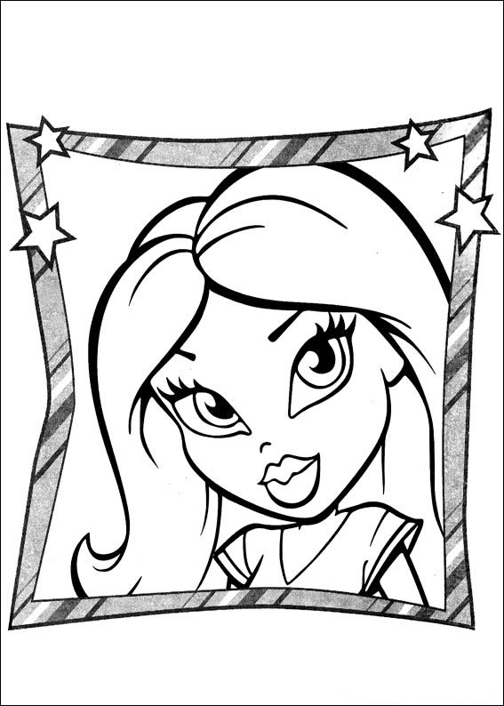 Colorindo o Estilo Bratz