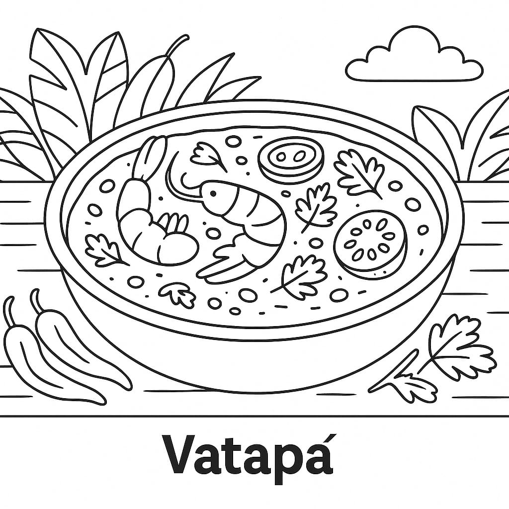 Colorindo o Sabor do Vatapá