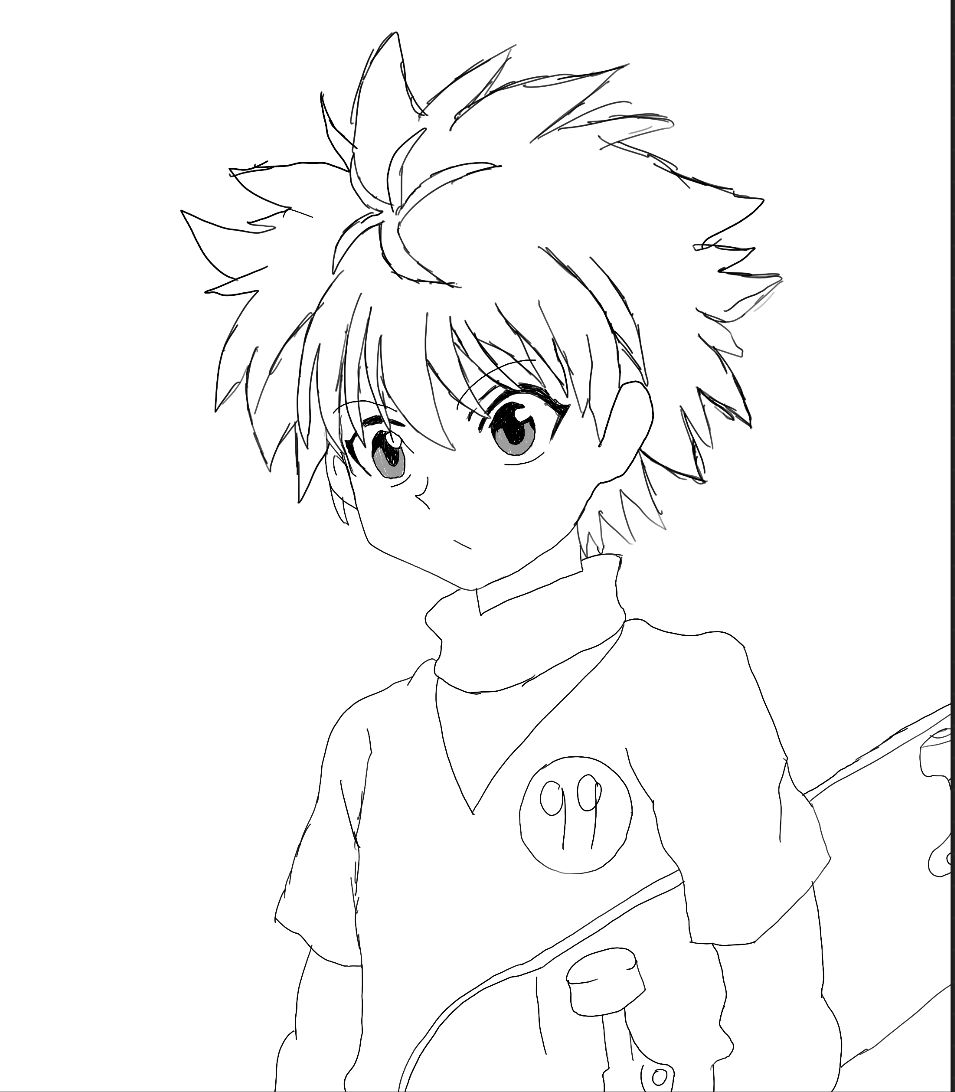 Colorindo o Corajoso Protagonista de Hunter × Hunter