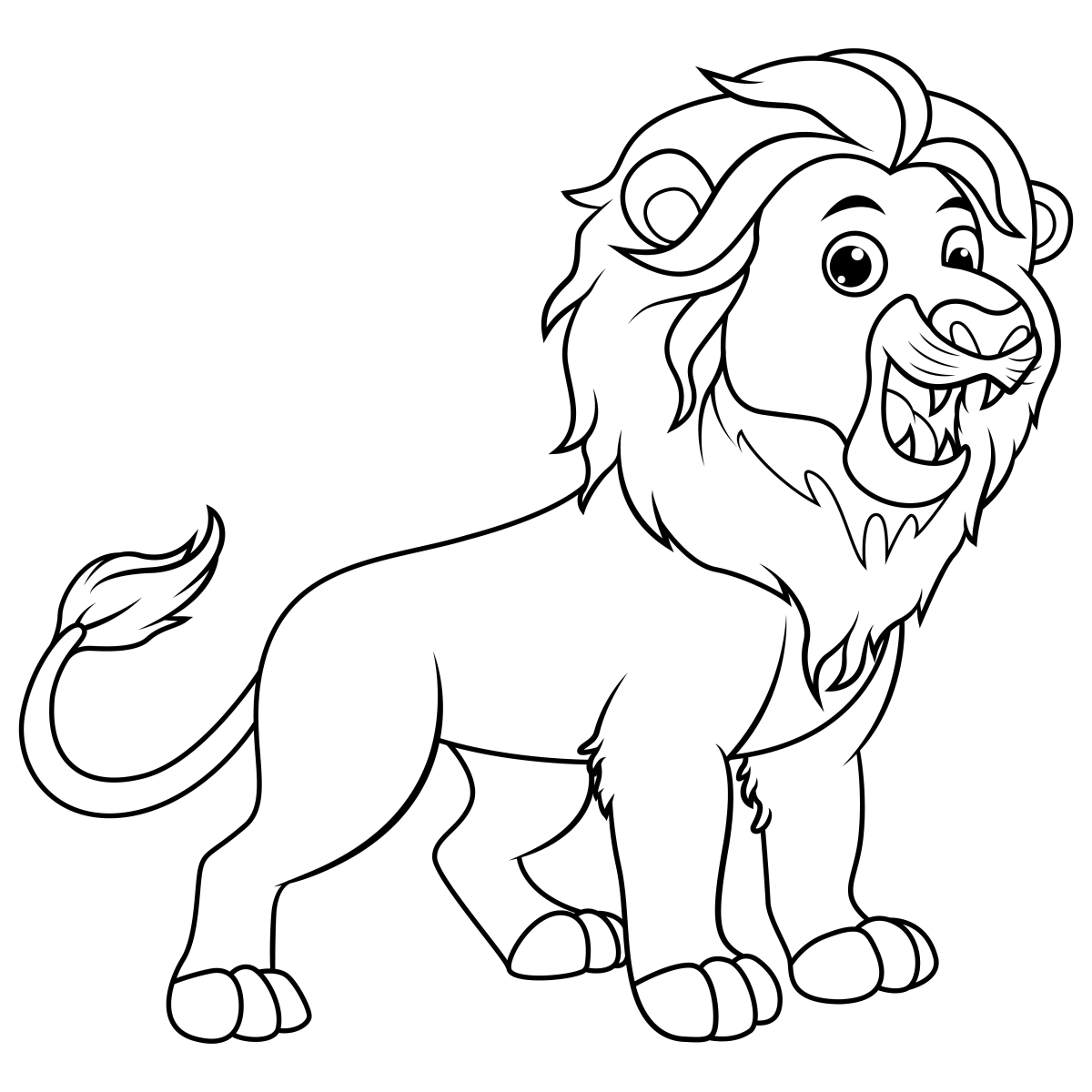 Colorindo o Rei da Savana
