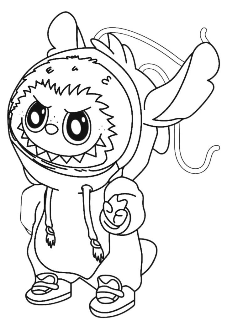 Colorindo a Criatividade de Stitch