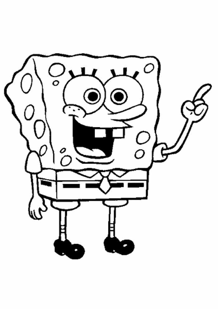 Divertida Sessão de Cores com Bob Esponja