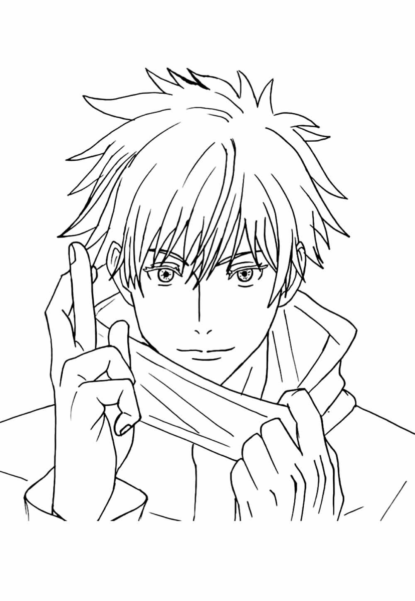 Cores de Satoru Gojo