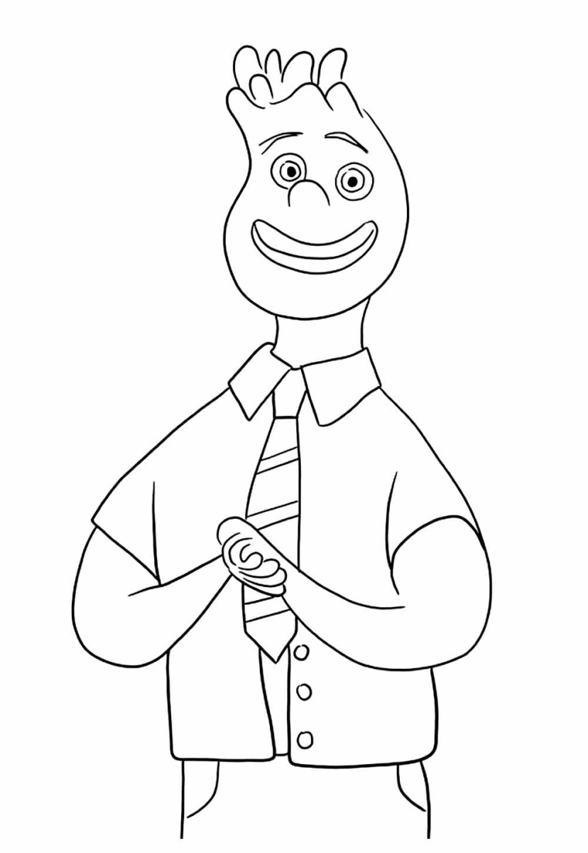 Cores de Imaginação: Personagem Animado