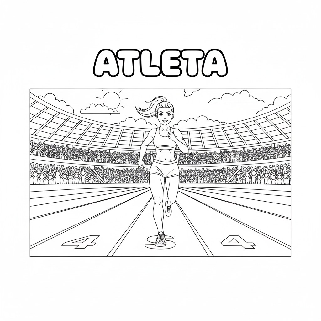 Corrida de Atleta: Energia e Movimento