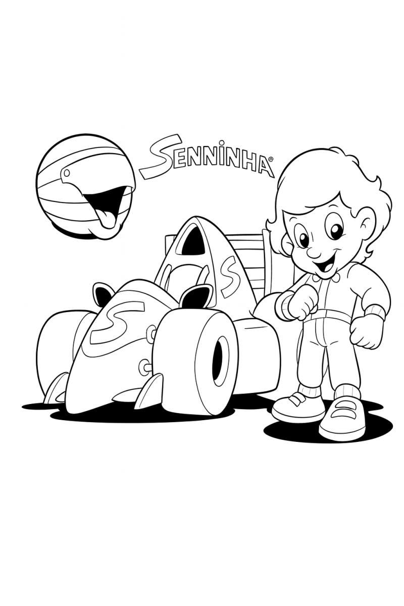 Corrida Colorida com Senninha e Braço Duro