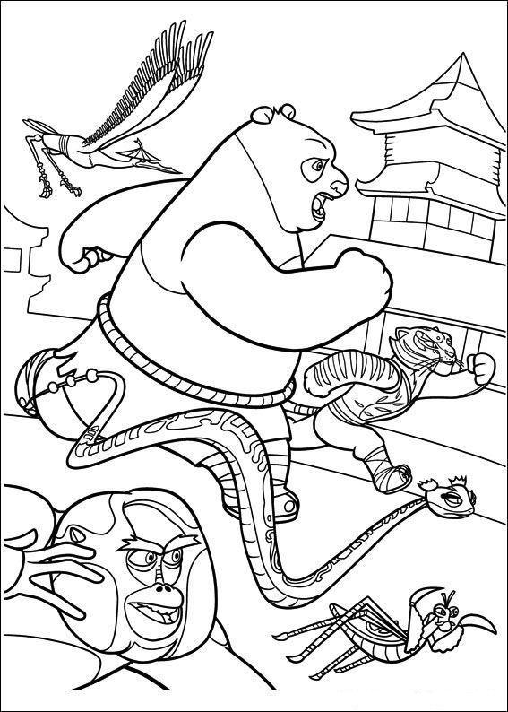 A Corrida Épica dos Heróis de Kung Fu Panda
