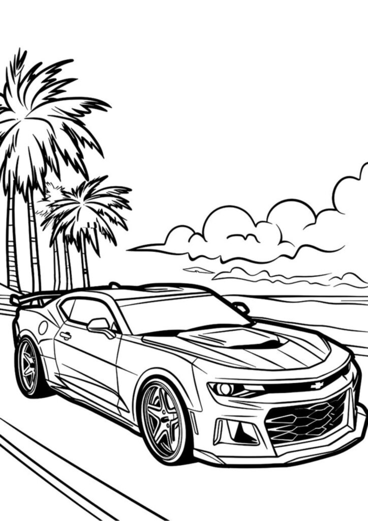 Cruise Along the Shore with Iconic Muscle