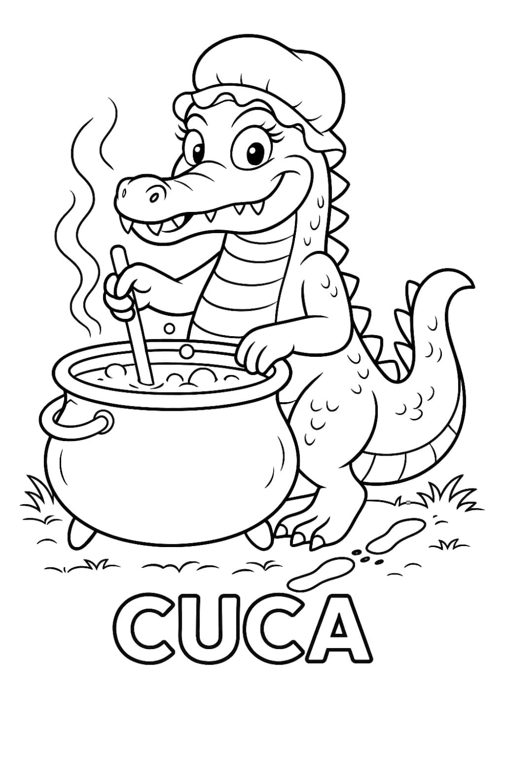 Cuca e sua Poção Mágica