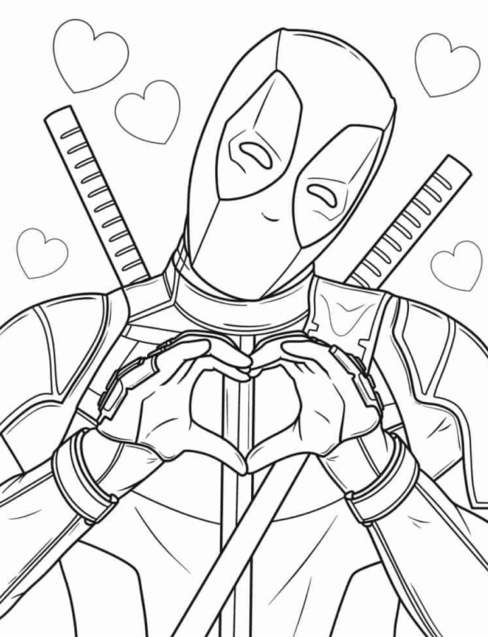 Deadpool Espalhando Amor