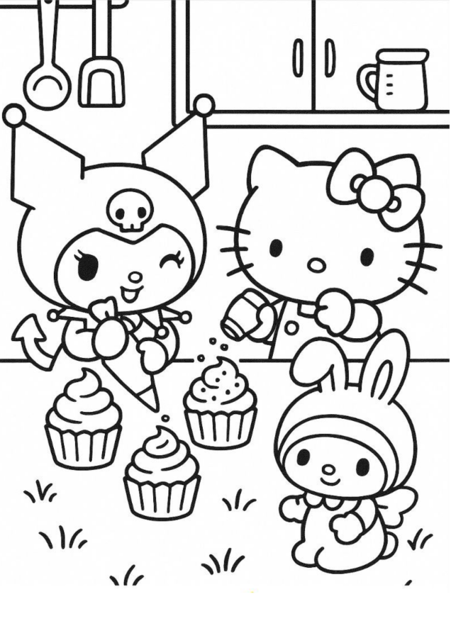 Delícias Culinárias com Hello Kitty e Amigos