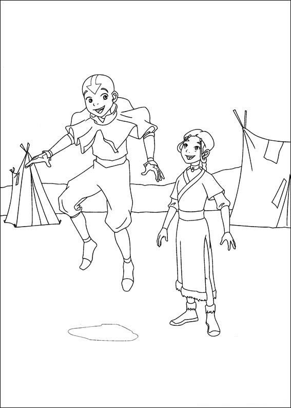 Desbravando Aventuras com Aang e Katara