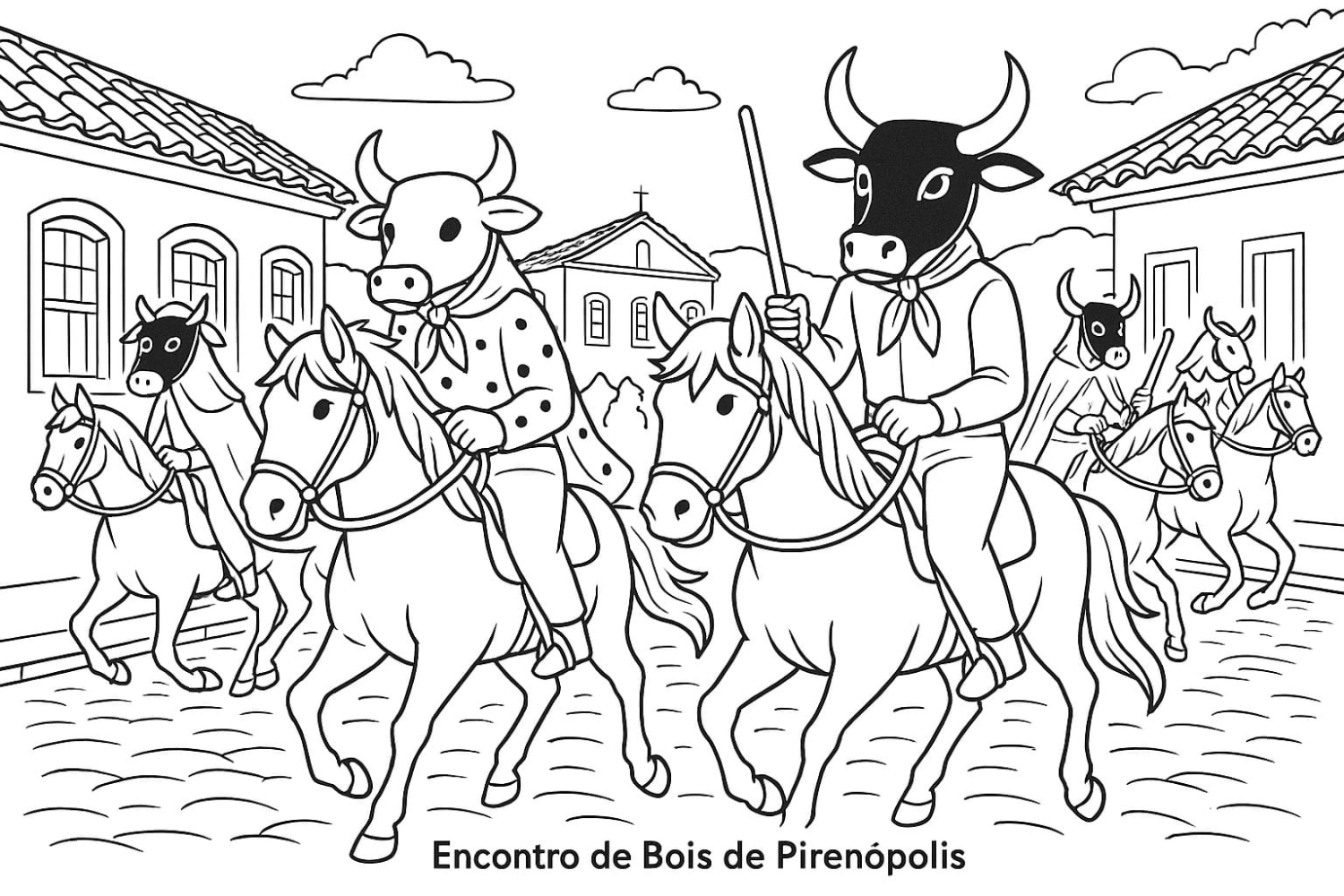 Desfile dos Bois em Pirenópolis