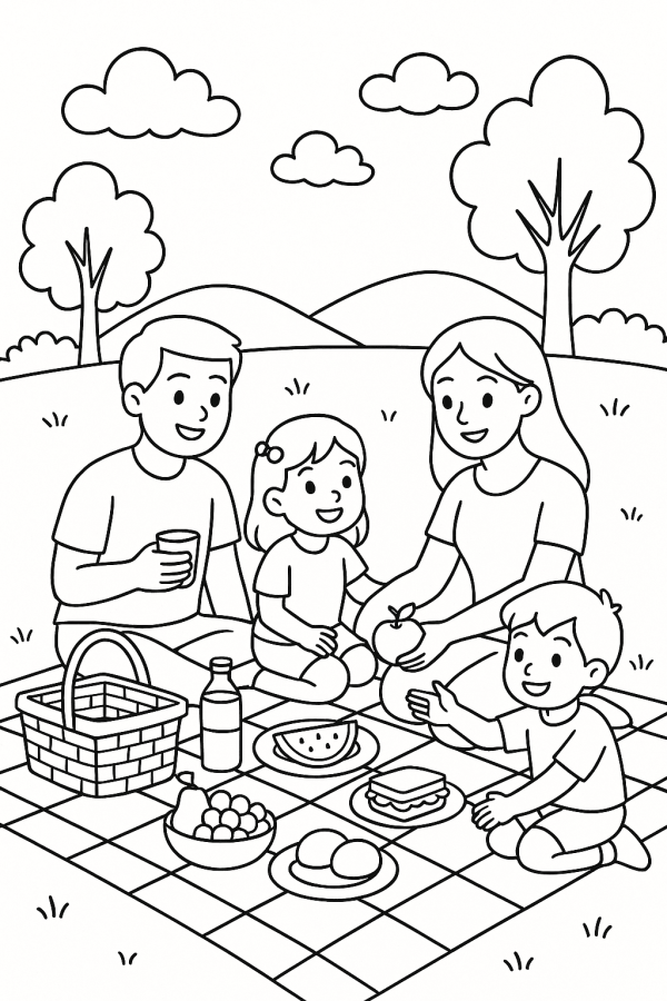 Dia de Piquenique em Família