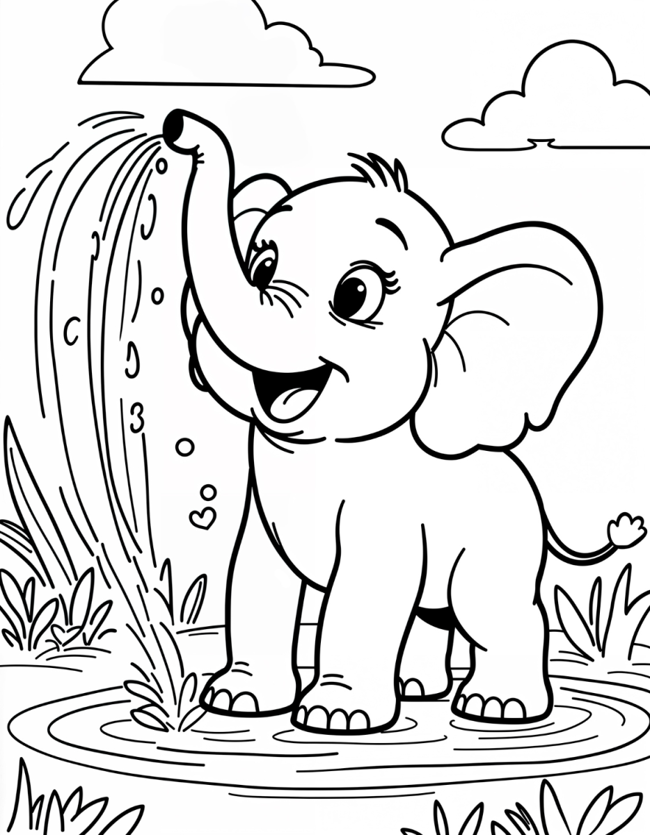 Diversão do Pequeno Elefante