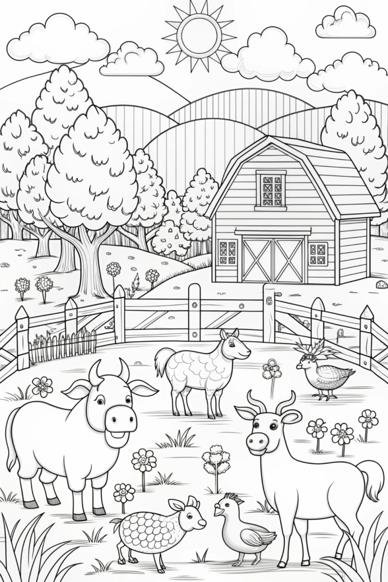 Diversão na Fazenda: Um Dia com os Animais