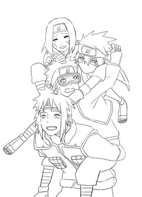 Divertida Aventura de Naruto e Amigos