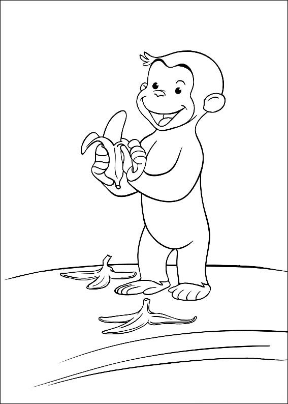 Divertindo-se com George e a Banana