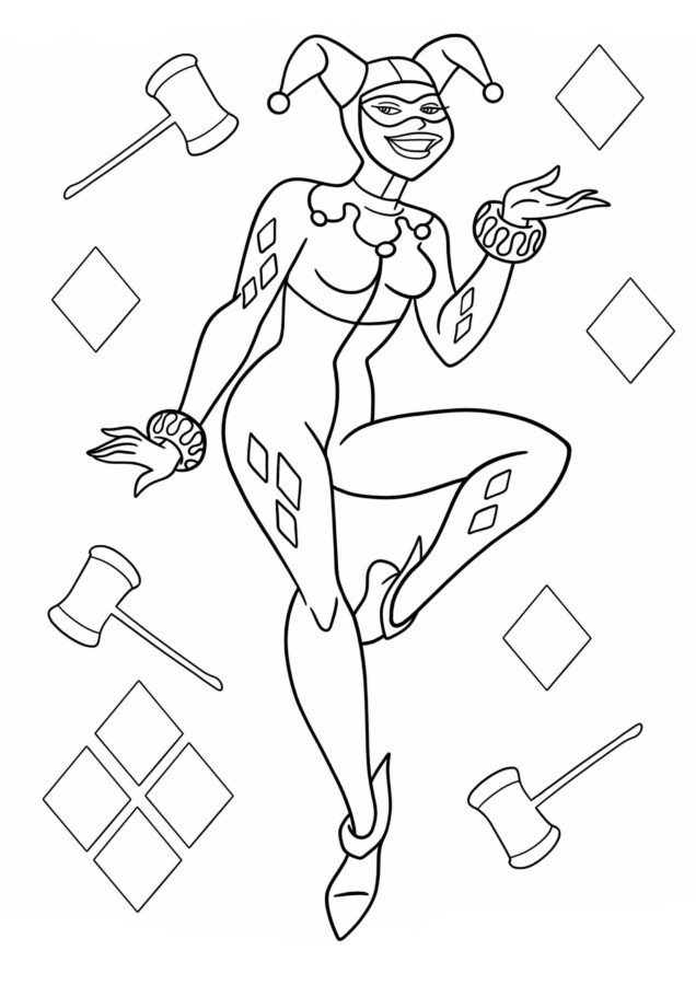 Divirta-se com Harley Quinn