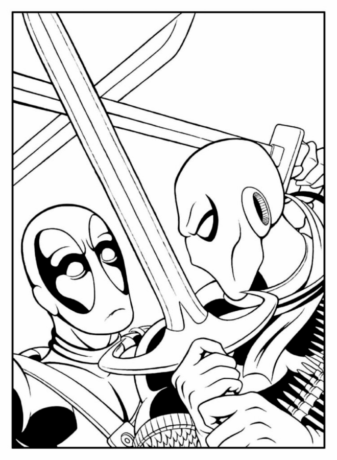 Duelo Épico de Deadpool e Seu Rival