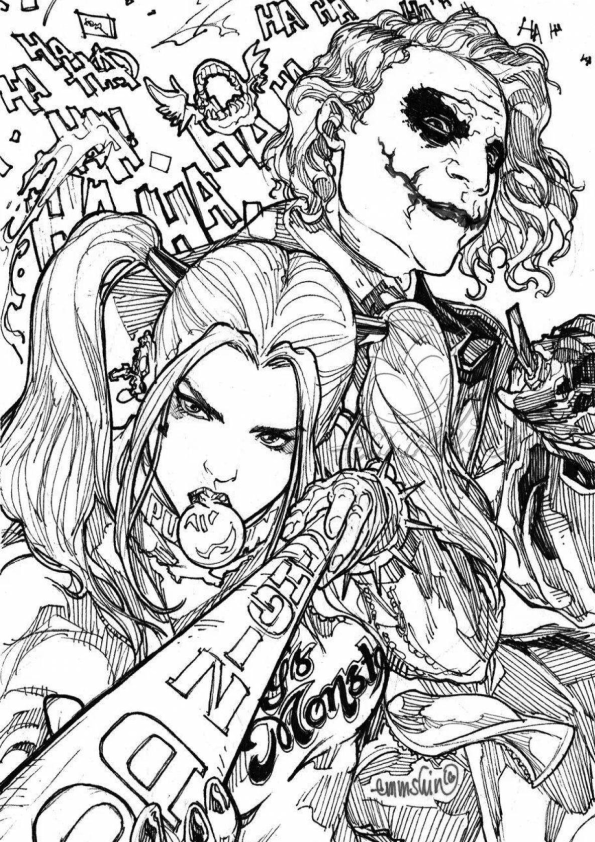 Duo Dinâmico do Caos: Coringa e Sua Companheira