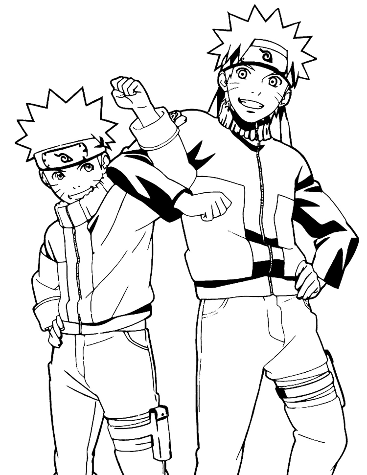 Dupla Dinâmica: Naruto e Sua Evolução