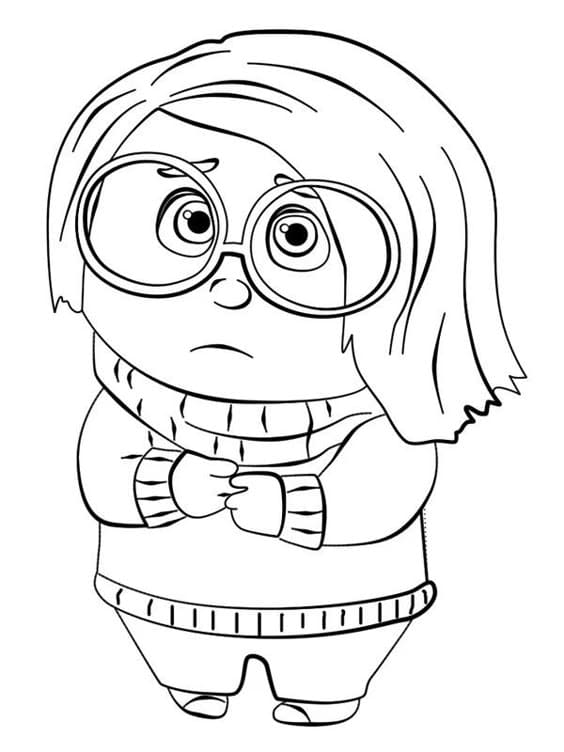 Edna Moda para Colorir