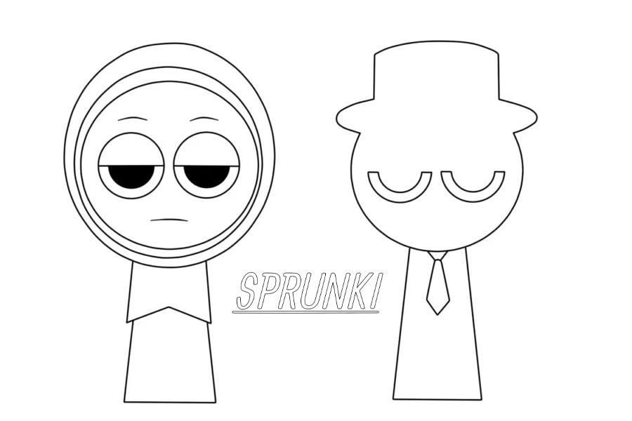 Elegância Minimalista em Sprunki
