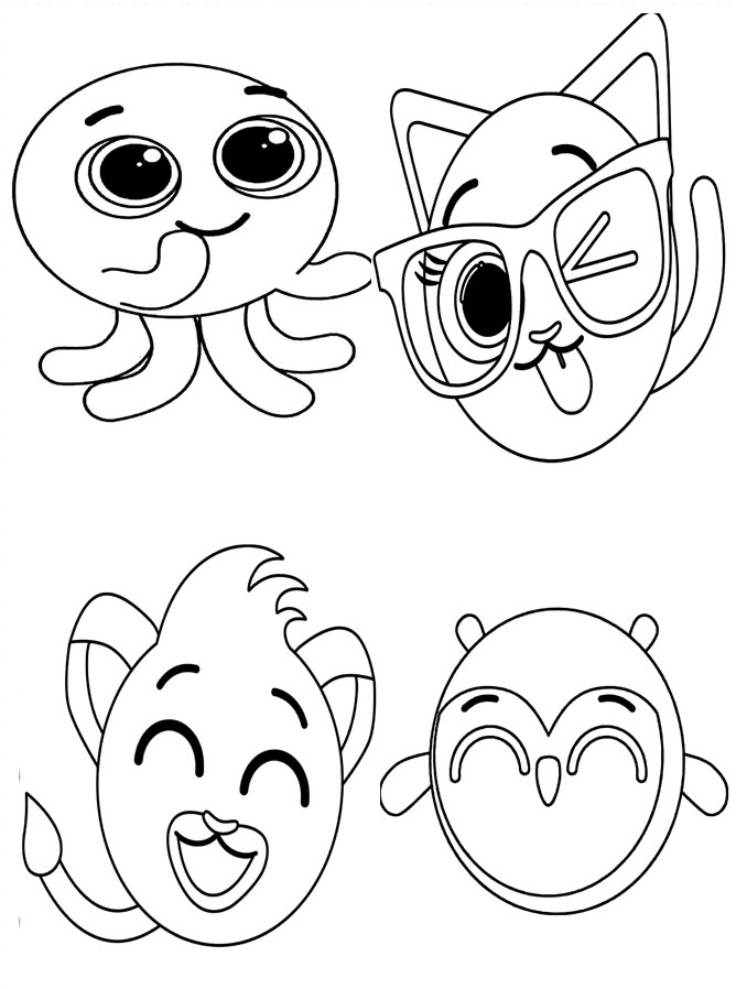 Emojis Animais para Colorir: Um Mundo de Diversão