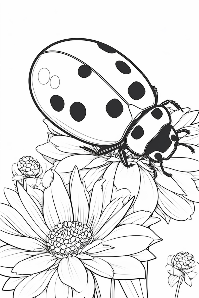 O Encanto da Joaninha em Flores