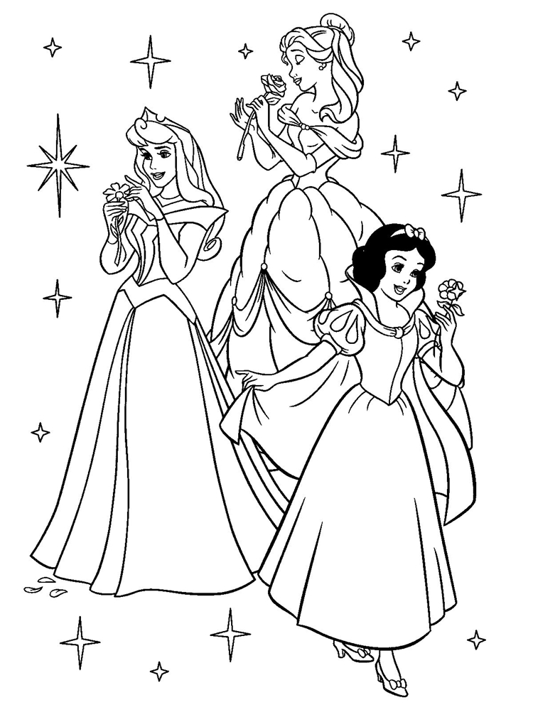 Encanto das Princesas com Flores