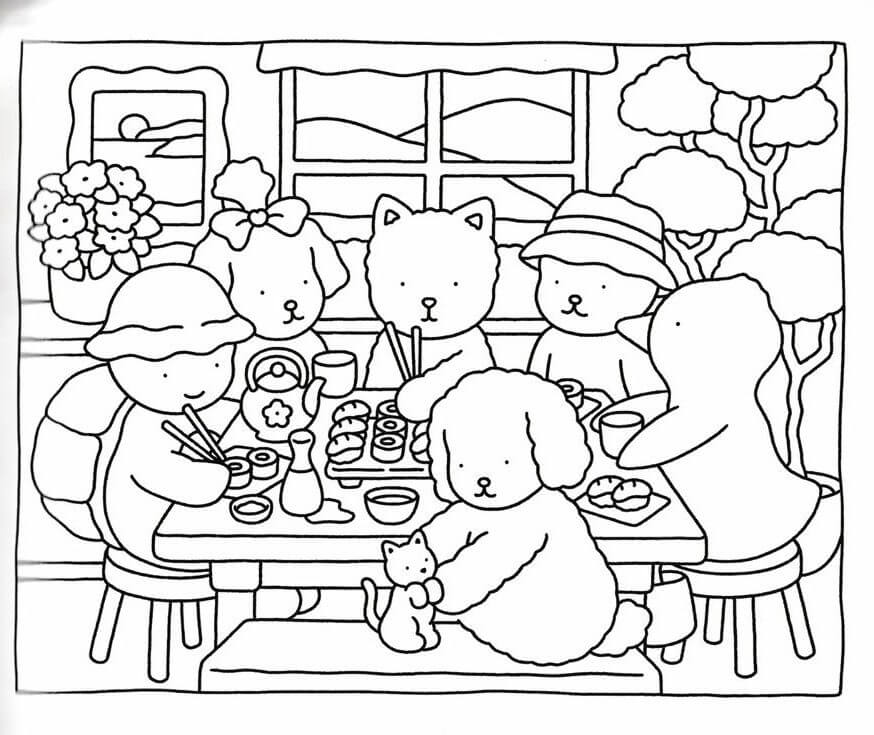 Encontro de Amigos no Mundo Animal