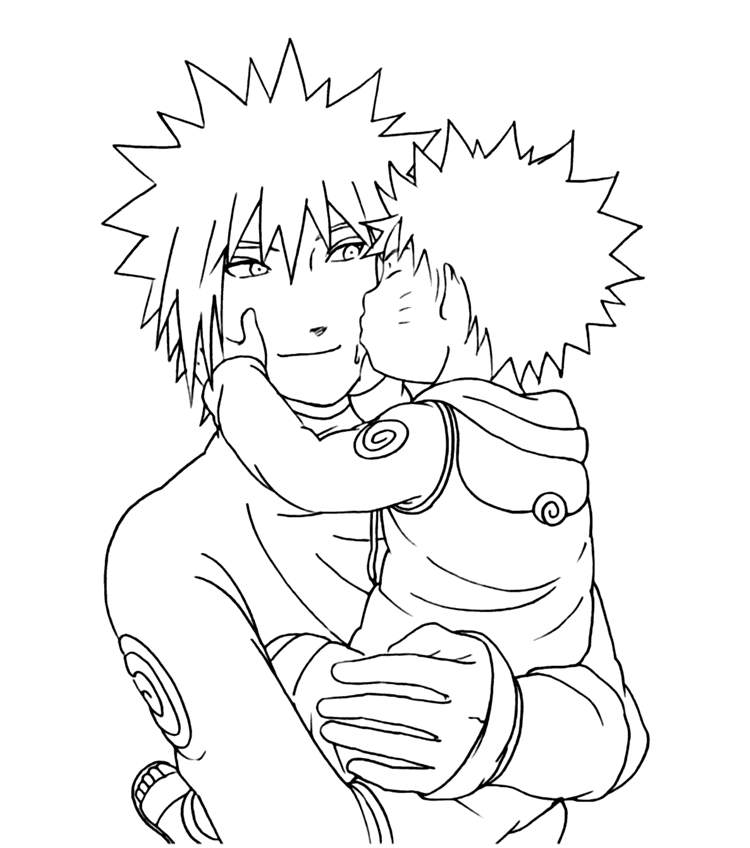 Encontro Emocionante entre Naruto e Minato
